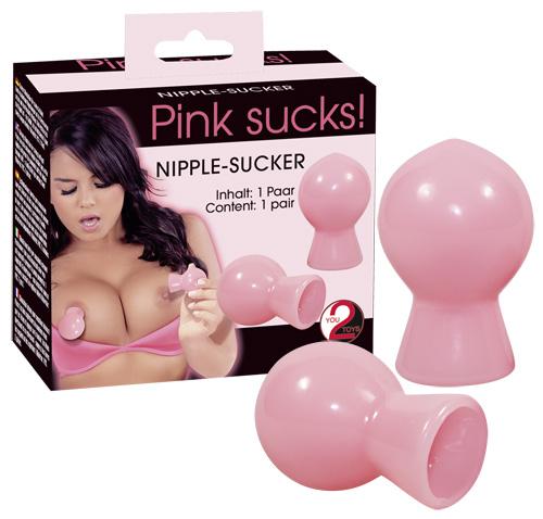 "Pink Sucks", vaakumnupud nibudele, roosad