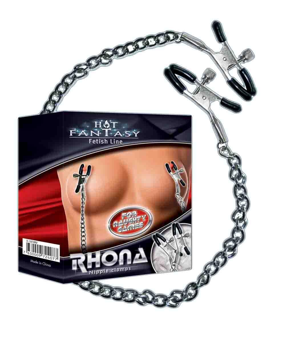 HOT FANTASY Rhona - Nipple clamps, klassikalised nibuklambrid