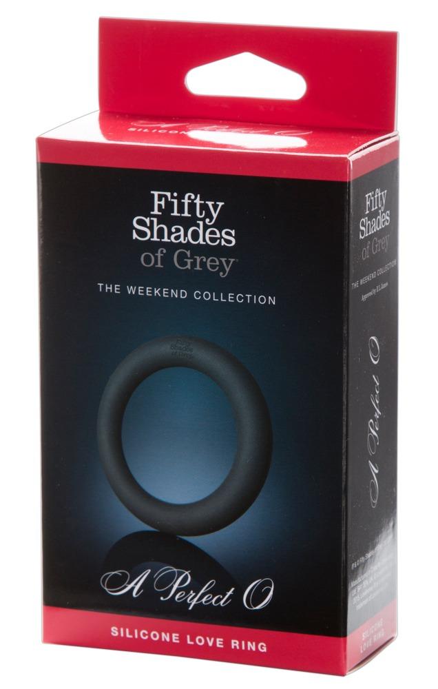 "50 Shades of Grey"- A Perfect O Silicone Cock Ring, erektsioonirõngas