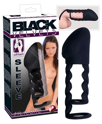 Black Velvets SLEEVE, peenise/vibraatori mansett