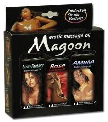 Erotic-Massage-Oil 3er-Set