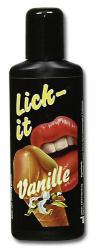 Lick-It Vanilla, magusa vaniljega oraallibesti, 100ml