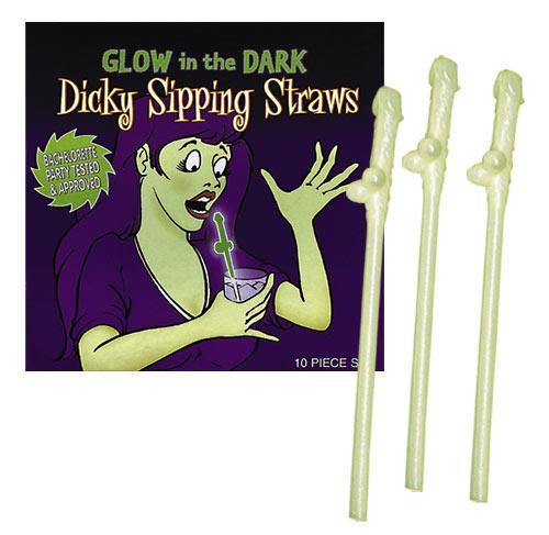 Penis-Straws "Glowing"