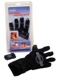 Fukuoku™ Five Finger Massage Glove, Right, Fuchsia