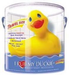 BADE-ENTE „I Rub my Duckie yellow mini“ Gift-Bag 