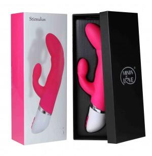 MINDS OF LOVE Stimulus Dual Vibrator pink