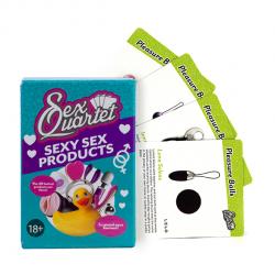SEXQUARTET - PRODUCTS, sekstooteid testiv kaardimäng