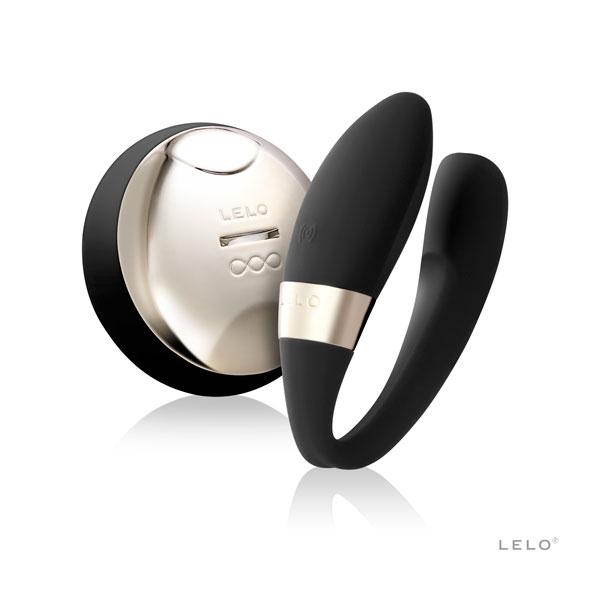  Lelo - Tiani 2 Black, must vibraator paaridele, puldist kaugjuhtimine