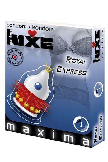 Luxe kondoom "Royal Express", 1tk UUES PAKENDIS