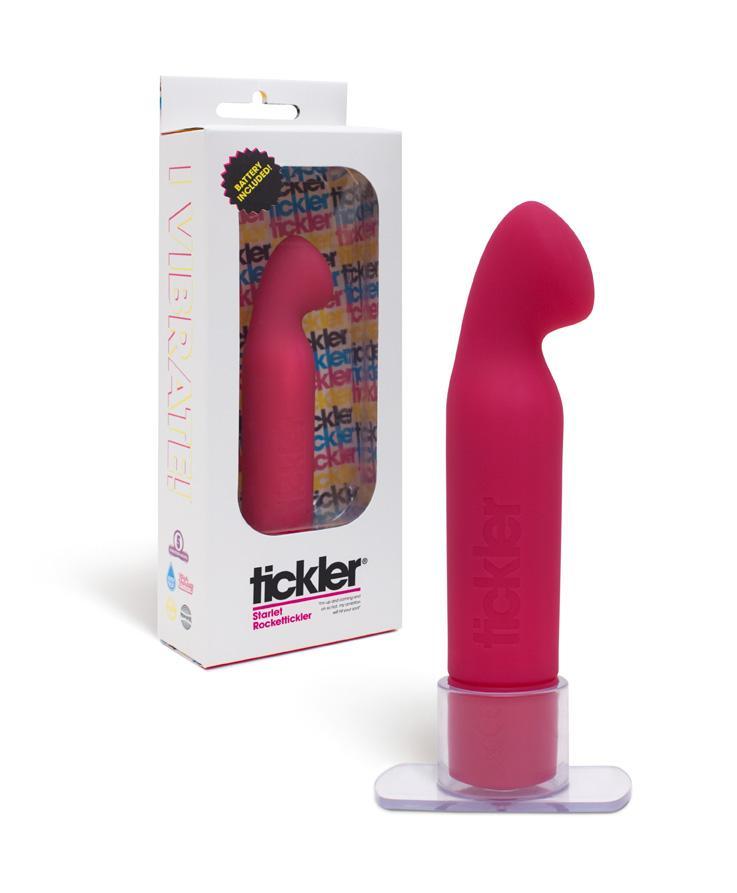"Tickler Starlet Rockettickler" g-punkti vibraator, indiapunane